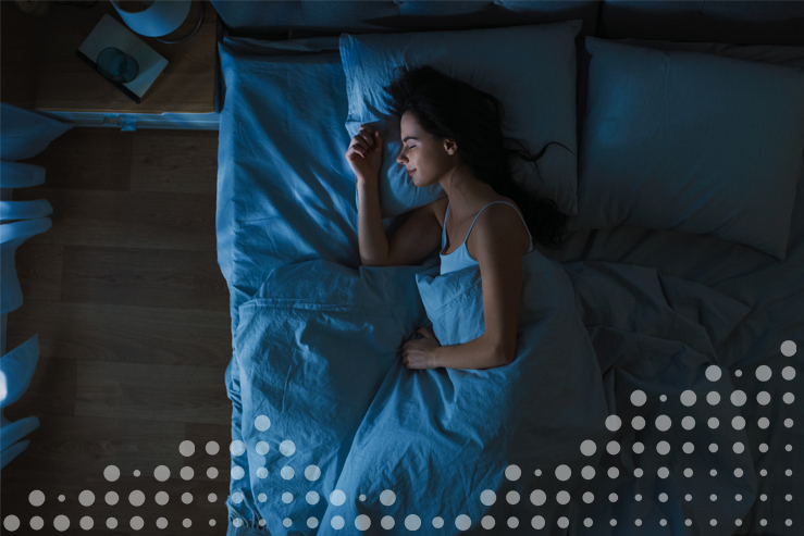 Sleep Reset sleeping women