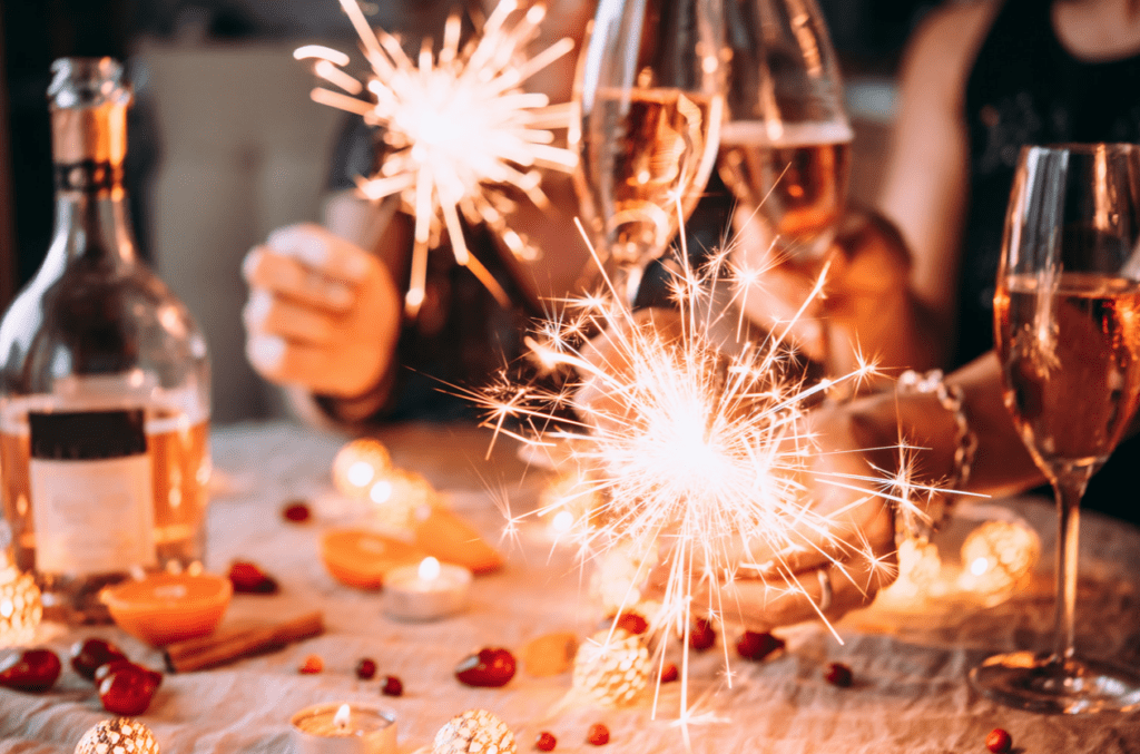 Holiday goals celebrate