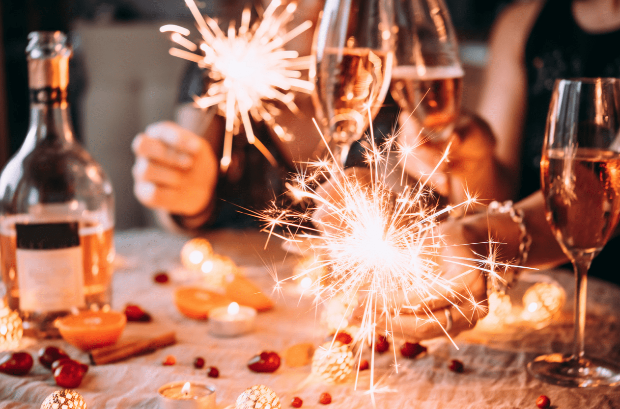 Holiday goals celebrate