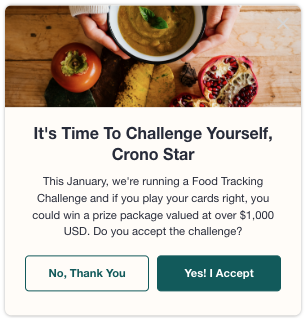 Start Your New Year Challenge